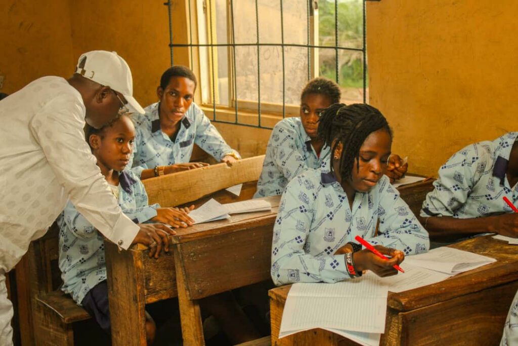 NECO Registrar monitoring the exam in some schools in Enugu