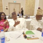 • Dr. Davis, Dr. Bobboyi and Prof. Kolawole at the session
