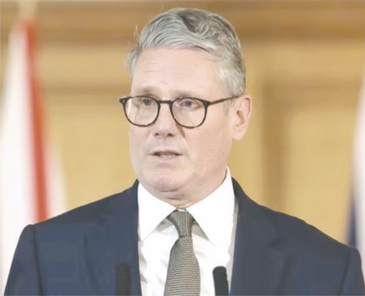 •British Prime Minister, Starmer