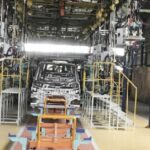 •Inside an auto assembly plant in Nigeria