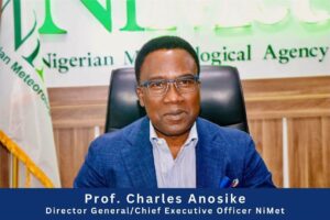 Director General and Chief Executive Officer of NiMet Professor Charles Anosike