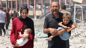 Israeli airstrike on Gaza school kills at least 10, including children