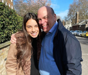 Hannah Lynch and father Mike Lynch