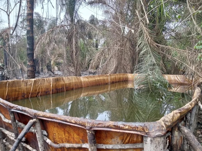 A-dumpsite-filled-with-stolen-crude-oil-recovered-by-troops-of-6-Division-Nigeria-Army-Port-Harcourt