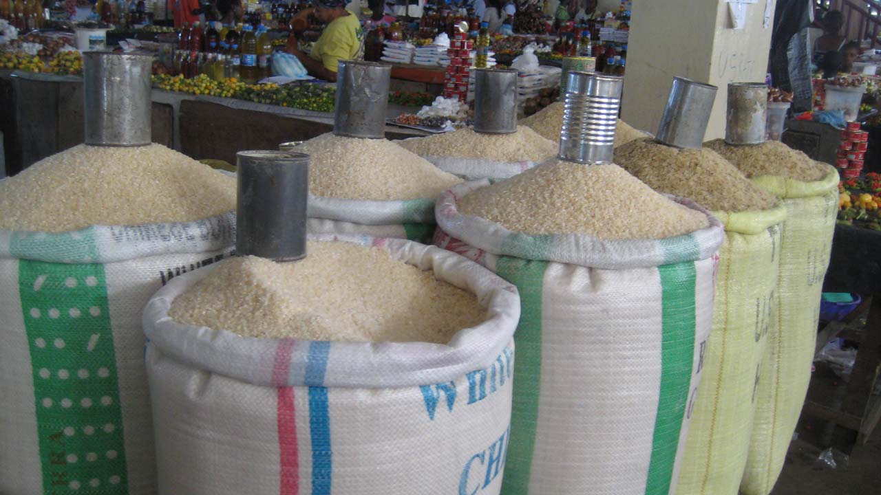 Bags of rice