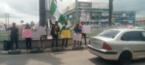 protester