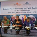 L-R: Mrs. Ifunaya Anyawoke, Mrs. Asanimo Omezi, Executive Secretary, WIEN, Dr. Yinka Opeke CEO, Smart Gas Nigeria Limited, Mrs. Fatayi Eyono-Williams, President of WIEN and Nike Ogunsanya, Snr Manager Operations and Admin at a media briefing recently in Lagos.