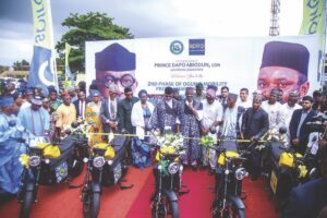 Launch of Spiro electric motorbikes in Abeokuta
