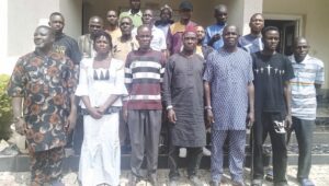 Participants at the peace parley