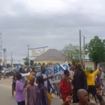 Protest in Borno