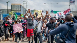 #EndSARS protesters