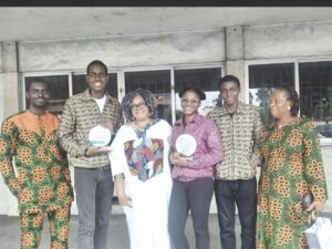 Some of the staff and the SBROCLA awardees