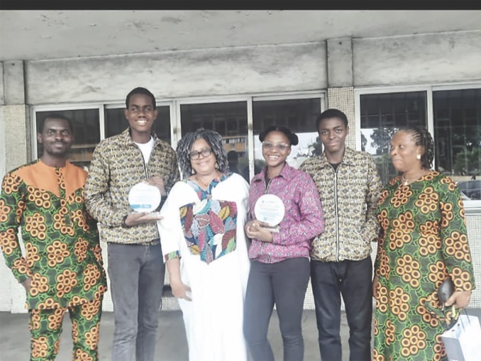 Some of the staff and the SBROCLA awardees