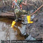 Troops-Destroy-Several-Illegal-Oil-Bunkering-Sites-in-Rivers-Bayelsa-States