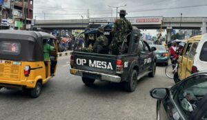 Protesters clash with security in Lagos