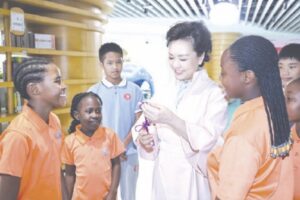 Wife of Chinese President Xi Jinping, Peng Liyuan, on July 19, 2024, attended the ‘Love in the Sunshine’ summer camp for children from China and Africa, which held in Beijing.