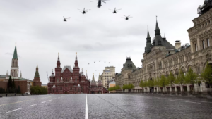 Drones over Moscow