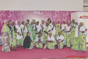 • Some beneficiaries of the project, the Small Holder Women Farmers of Nigeria (SWOFON) in FCT