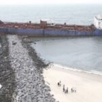 •Collusion of the vessel with