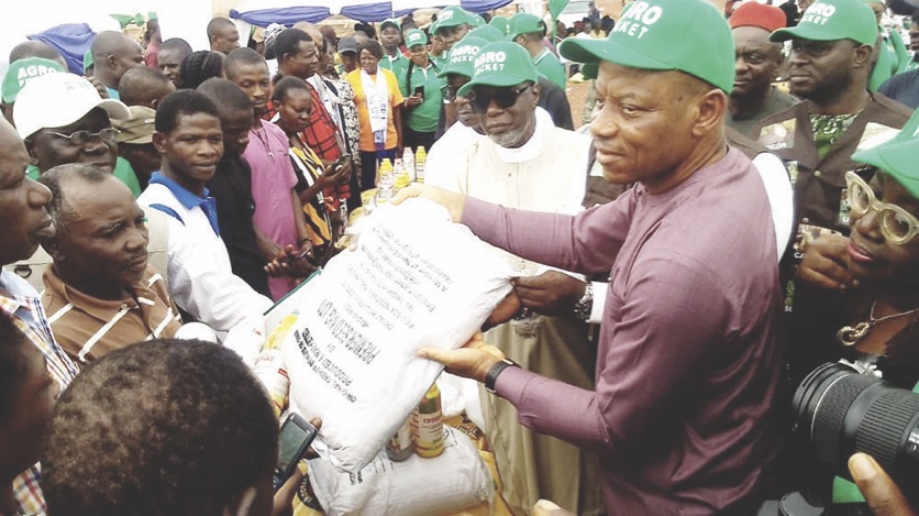 •Distribution of ATASP-1 farm inputs