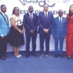 •Management and staff of ICS Outsourcing at the event
