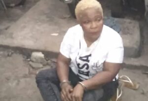 •Ngozi Abia when arrested