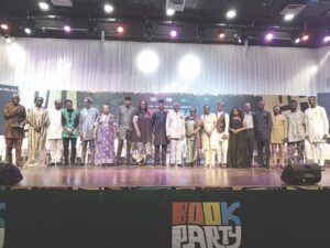 •Organiser of the programme and the writers at the event