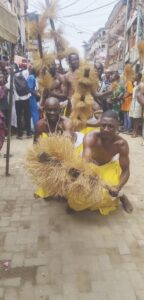 •Some traditionalist celebrating Isese Day on August 20 in Lagos Island