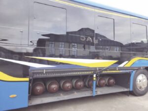 An LSM full CNG bus