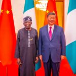 Nigerian President Bola Tinubu and Chinese President Xi Jinping