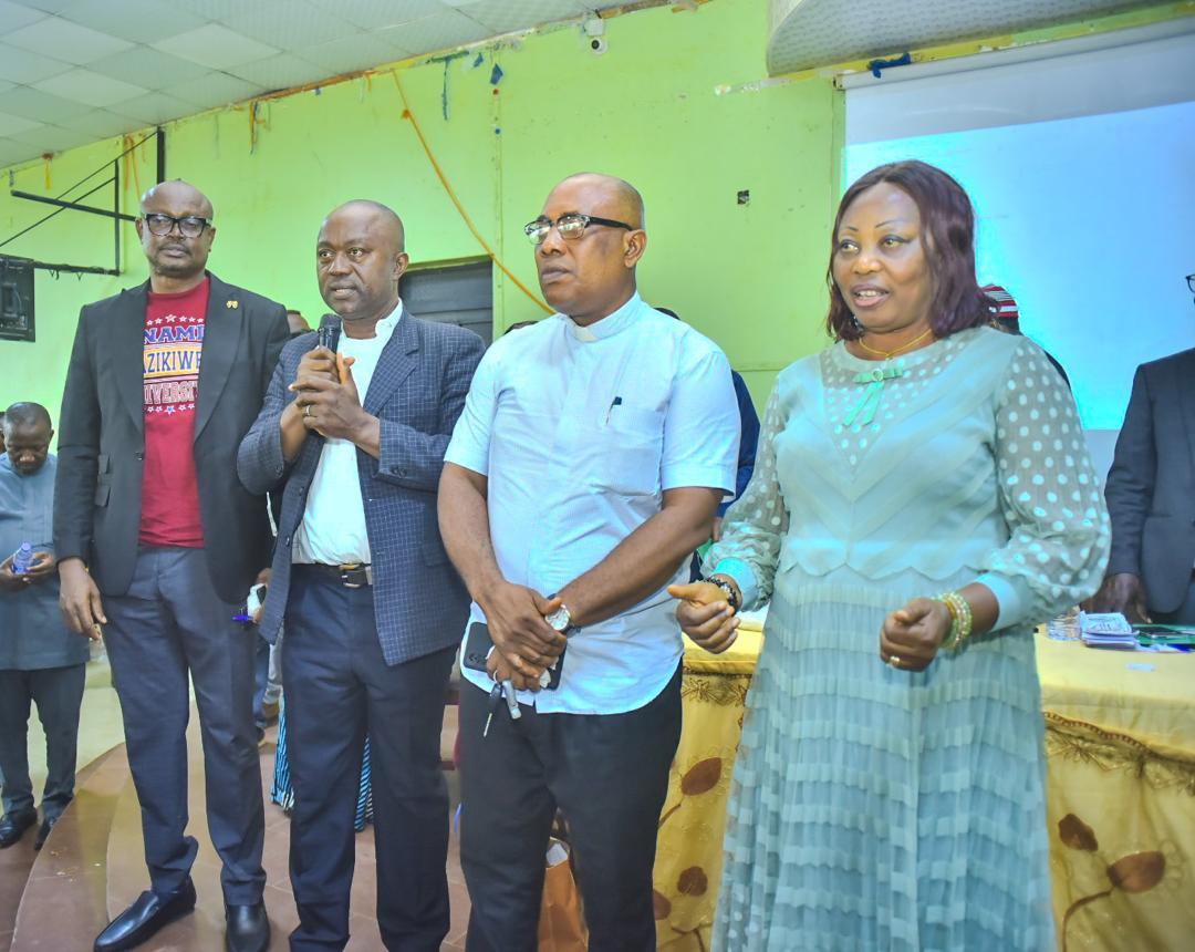 Profs Onyiorah, Okoye, Oraegbunam and Ezeajughi after the election