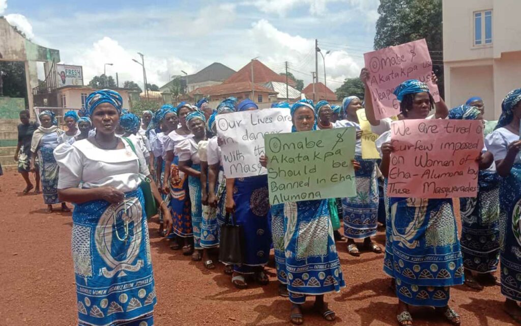 Protesters-Enugu