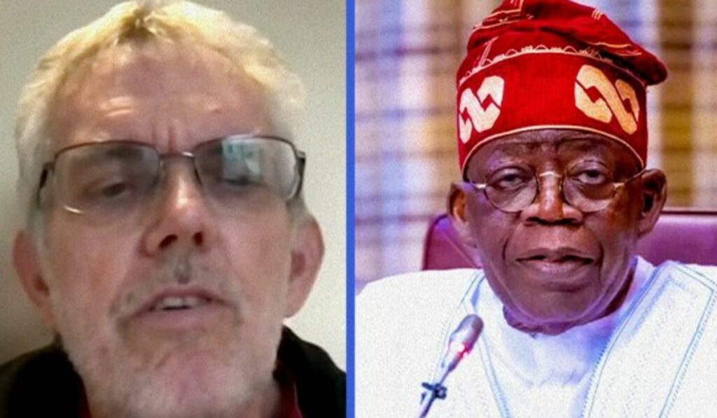 Andrew Wynne and Bola Tinubu