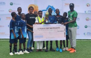 Pistis Foundation empowering street childreen at 2024 sports and technology training.