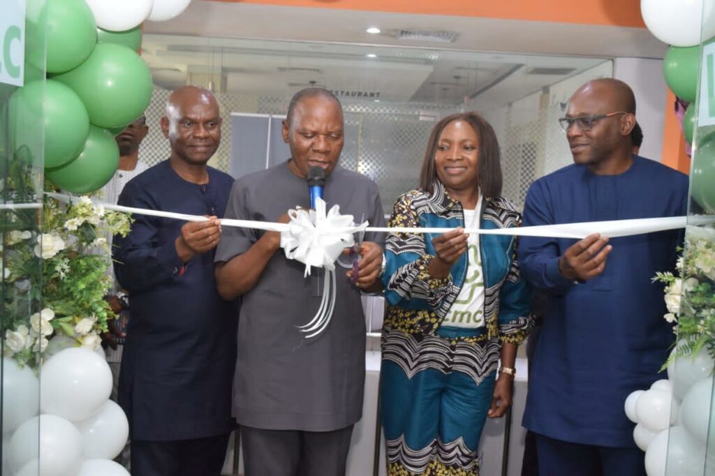 L-R: Arch. Eromosele Anetor, Chairman, ECMC,  Mr. Lucky Egede, Chairman,  SuperSavers Supermarket Chain, Dr. Augustina Anetor, Managing Director, ECMC, and Dr. Donald Osarumwense, Director,  ECMC , at the opening of the walk-in Clinic in Lagos at the weekend.