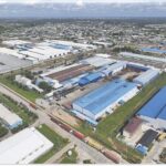 • Aerial view of Guadong Free Trade Zone, Igbesa.