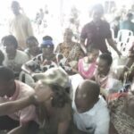 •Cross-section of beneficiaries at the event