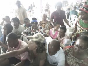 •Cross-section of beneficiaries at the event