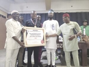 •Egwu, Joseph and George at the event