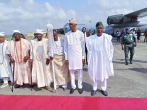 Military, Lagos Deputy Gov, chiefs, others pay respect to Lagbaja in emotion-laden parade