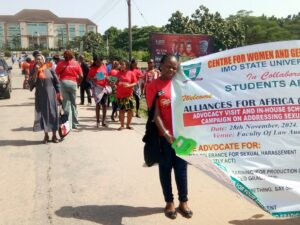 IMSU VC urges students to speak out against sexual harassment