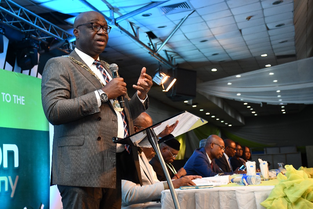 President and Chairman in Council of CITN, Mr. Samuel Agbeluyi