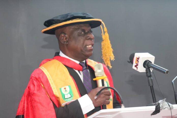 A professor in the Department of Mass Communication, National Open University of Nigeria (NOUN), Eserinune McCarty Mojaye