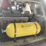CNG conversion at NIPCO filling station, along Airport Road, Abuja