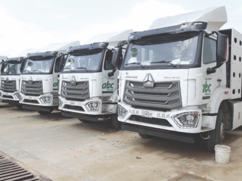 CNG-powered haulage trucks procured by ABC Transport