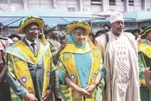 Dr. Abdul, Dr. Ahmad and Wahab Alawiye King
