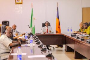 Acting Vice Chancellor, Nnamdi Azikiwe University, Prof. Joseph Ikechebelu