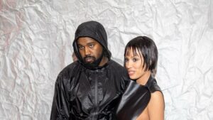 Kanye West and Bianca Censori