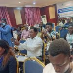 Participants at the PWAN townhall meeting