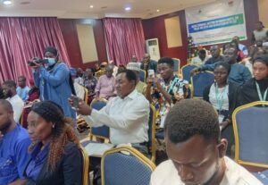 Participants at the PWAN townhall meeting